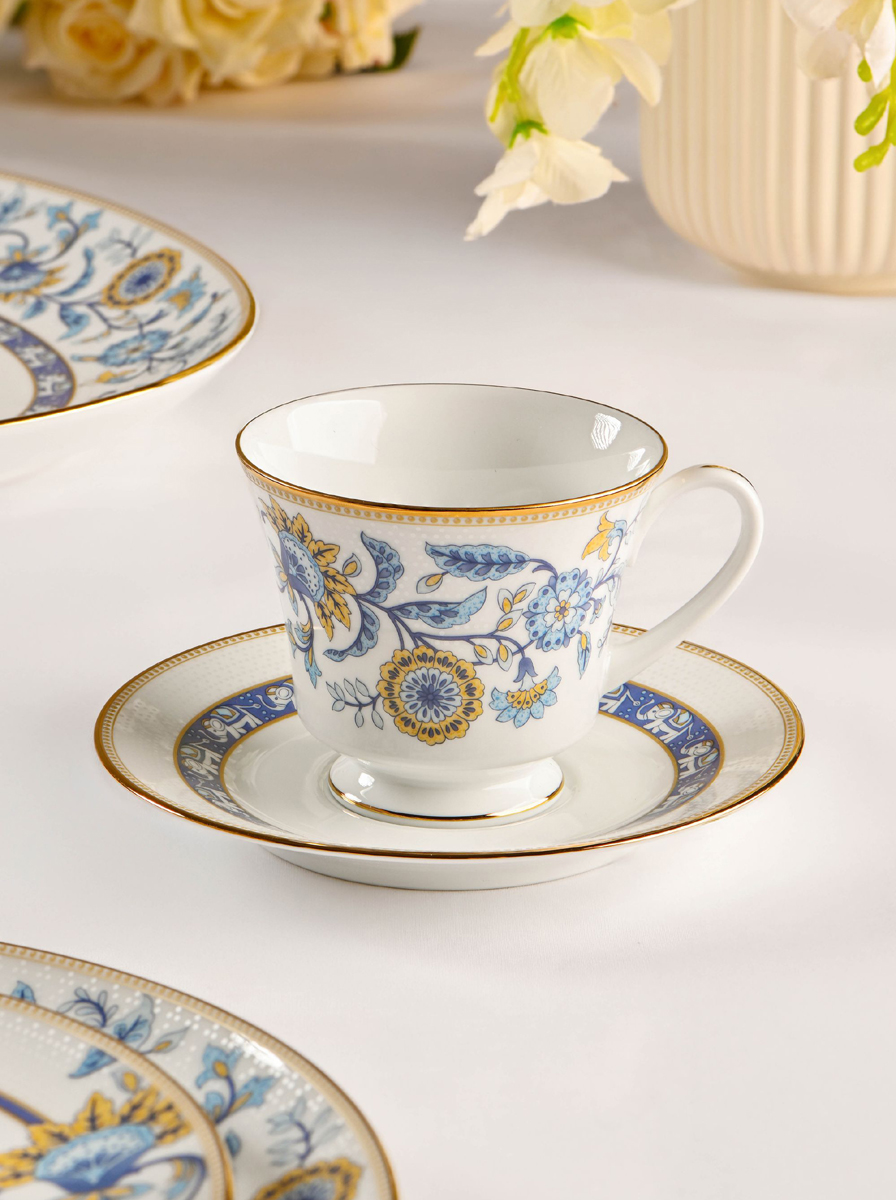 Tusker Blue Tea Set 12 PC